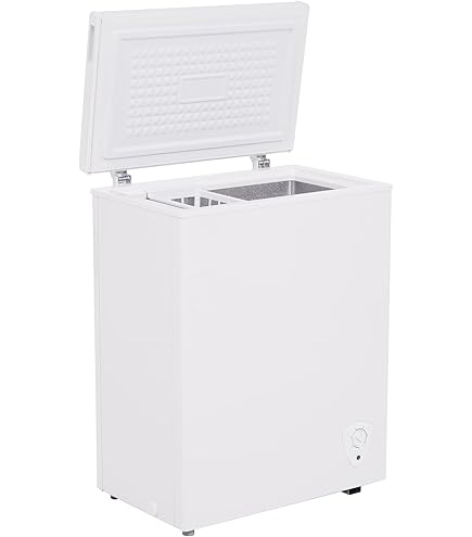 Amazon.co.jp: ZAFRO 50L 小型 チェストフリーザー 2つの収納