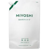 Amazon | MIYOSHI ミヨシ石鹸 無添加 泡の洗顔せっけん リフィル 180ml