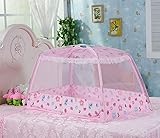 Wanghong 蚊帳 ベビー かや ベビーベッド用 底付き モスキートネット テント式 ムカデ対策 蚊帳 赤ちゃん 虫よけネット