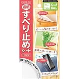 北川工業 透明すべり止めシート 透明 30x30mm 6枚入 KPS-30-CL