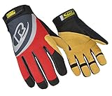 Ringers Gloves 355-11 Rope Rescue Glove, Red, X-Large by Ringers Gloves
