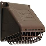 Deflecto – バスルーム 3インチ ホワイト フード 組み立て済み 2 - Pack