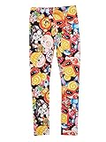 (ヒステリックミニ) Hysteric Mini HYS-MINI POPPETS!総柄 Viscotex 10分丈レギンス 140cm ブラック