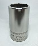 Snap-on (スナップオン) 3/8 差し込み 12角 セミディープ ソケット 18mm FMS 18 [並行輸入品]