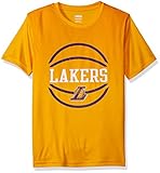 NBA Lakersパフォーマンス半袖Tee M イエロー