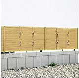 YKK ap 竹垣風フェンス　御簾垣 本体（補助柱付） T80 片面タイプ 真竹調