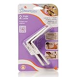 Dream Baby Angle Locks for Corner Drawers/Cabinets - 4 Count by Dreambaby