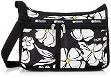 [レスポートサック] DELUXE EVERYDAY BAG/7507/ブラックアンドホワイトブルームズ