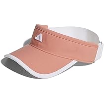 ジーフォア　 レディースウエア　ゴルフバイザー 　白×ピンク Amazon | [アディダス] ゴルフウェア サンバイザー カラー