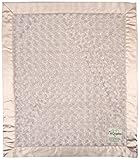 My Blankee Luxe Snail Baby Blanket, 30 x 35, Tan by My Blankee