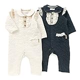 Lily ivory(リリー アイボリー) カバーオール (70～80cm) キムラタンの子供服 (71644-164) オフホワイト 80