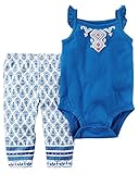 カーターズ Carter's ボディスーツ ロンパース パンツ 2点セット 2-Piece Bodysuit & Pant Set 12M (72-78cm) [並行輸入品]