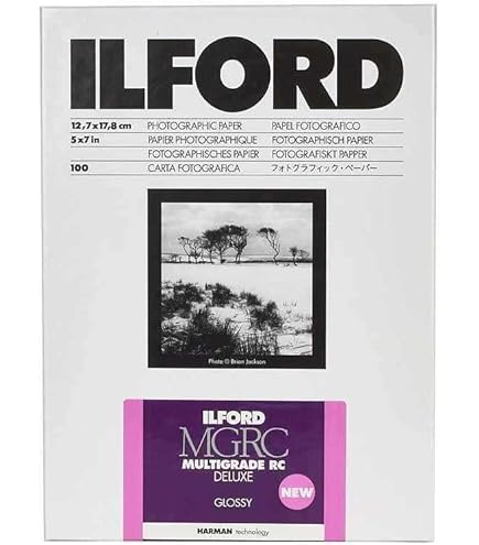 Amazon.co.jp: ILFORD 白黒印画紙 MGIV RC 44M 8X10 六切 25枚 1168310