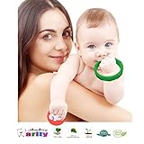 Silicone Baby Teething Nursing Xiangyun pendant and Teether Bracelet - FDA Silicone Nursing baby Saf