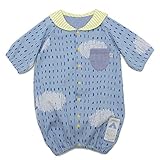 MOL ミズタマリ2wayロンパース ブルー(810) NEWBORN(50-70)