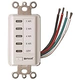 Woods 59013 Decora Style 8-4-2-1 Hour Electronic Timer, White [並行輸入品]
