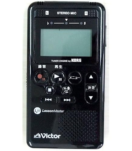 JVC ポータブルデジタルレコーダー XA-LM30 JVC ポータブルデジタルレコーダー XA-LM30 レッスンマスター
