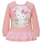2017年 春物 HELLO KITTY ハローキティ チュール ペプラム 長袖Ｔシャツ アイボリー◇95cm