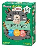和光堂 1歳からのおやつ+DHA ごぼうすなっく×6個