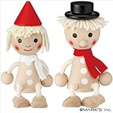 マークス 【2013Xmas（クリスマス）】ウッド トイ・女の子＆男の子セット/ミーヴァ