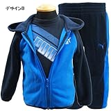 PUMA プーマ ベビー服 ベビーセット フリースジャケット 半袖カットソー フリースパンツ - デザインB/12M＝75～80cm