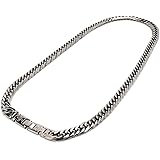 [silver KYASYA]純チタン 6面カット ダブル喜平ネックレス ゴールド シルバー 18K GP チタンネックレス 太め TITANIUM 磁気ネックレス gold