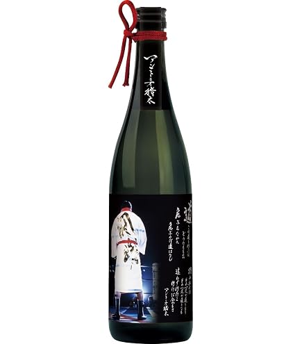 Amazon.co.jp: 常楽酒造 『燃える闘魂』 直筆デザイン白ラベル 箱入り