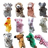 DRASAWEE(JP)ハンドパペット　動物　おもちゃ　十二生肖　ぬいぐるみ　かわいい　知育玩具　プレゼント　アニマル　ランダム発送
