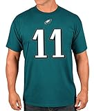 Philadelphia Eagles Marine Green Carson Wentz eligible Receiver III Player Tee by Majestic XXLサイズ