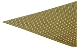 Steelworks Boltmaster 11266装飾ゴールドLincane陽極酸化アルミニウムPerforatedシート、24 x 36インチ