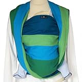 Didymos Baby Carrier Organic Wrap Sling, Iris, Size 6 by Didymos