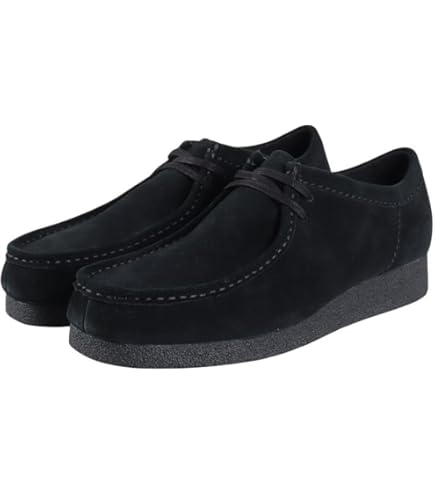 クラークス　Clarks ワラビー　27.5 ブラック Wallabee / メンズ ワラビー（ブラックスエード） -Clarks