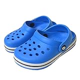 サンダル ビーチサンダル クロックス風 子供用 BooMart キッズ ベビー 男の子 女の子 園児 【YP】 fo-sa14 14cm ブルー