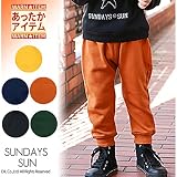 （サンデイズサン）SUNDAYS SUNやわらか起毛スウェットパンツ 100 ネイビー