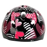 ヘルメット 子供用 軽量 3-7歳　helmet　8ホール　シンプル スポーツ　スケートボード　キックボード ローラー スケート　ウォーター スポーツ ハート柄