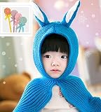 Ｓｍｉｌｅ march (スマイルマーチ） ベビー キッズ 帽子 かわいい 耳付 選べる カラー 秋 冬 あたたか ニット帽 ネックウォーマー 一体型 マフラー スヌード ウサギ ヒツジ 男の子 女の