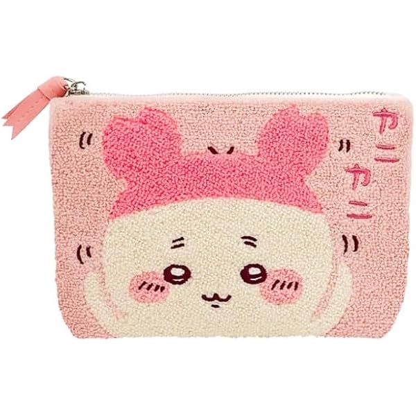 Amazon | ちいか ちい かわいい カニちゃん フェイス 巾着