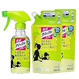 【まとめ買い】食卓クイックル リビング用洗剤 スプレー 本体×1個+替×2個