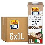 イソラビオ（isola BIO）オーガニック オーツミルク ココア 有機 1000ml×6本