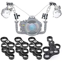 百獣屋4本セット新品 水中撮影用 ボール アーム Amazon.co.jp: 4個 1インチ アルミニウム ボールクランプ