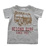 jeans b. 2nd　BUS　T シャツ(杢グレー) 110cm