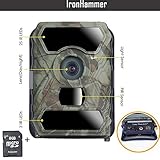 Game and Trail Hunting Camera 12MP 1080P HD With 110 degrees Wide Angle Infrared Night Vision 56pcs 