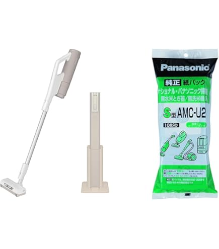 パナソニック　スティッククリーナーMC-NS100K-W Amazon.co.jp: パナソニック 掃除機 コードレス セパレート型