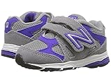 (ニューバランス) New Balance 靴・シューズ ベビー KV888v1 (Infant/Toddler) Grey/Purple グレー/パープル 3 Infant (11cm) XW