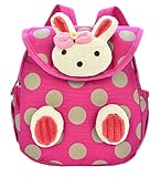 Ziweiba子供リュック 通園バック 1-4歳 男女児 リュックサック ベビー贈り物やプレゼント ギフトにぴったり 男女の子 ぬいぐるみシリーズ (A)