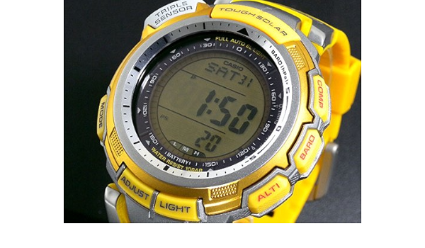 Amazon.co.jp: [Casio] CASIO purotorekku Protrek Watch prg110 °C – 9 Reverse  Import : Wrist Watches