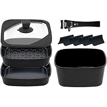 Amazon.co.jp: boohgle ボオグル フライパン・鍋 セット IH&ガス火対応