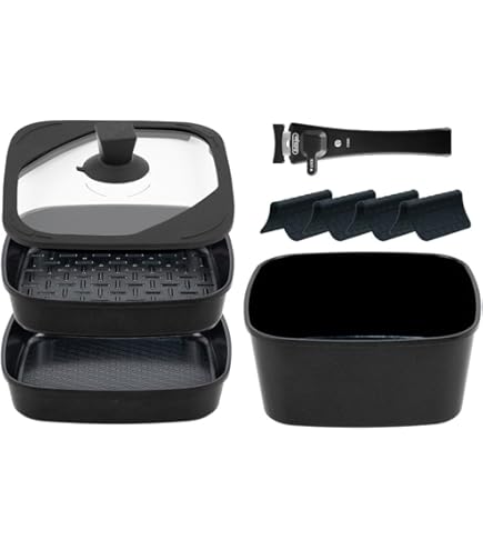 Amazon.co.jp: boohgle ボオグル フライパン・鍋 セット IH&ガス火対応