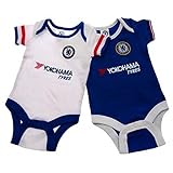 Baby Clothing - Official Chelsea FC Baby Bodysuit (12 - 18 Months) - Novelty Baby Football Gift Idea