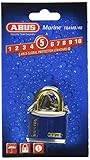 ABUS T84MB/40 C KD 40mm All Weather Solid Brass Keyed Different Padlock, Blue [並行輸入品]